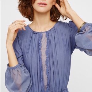Free People boho blouse